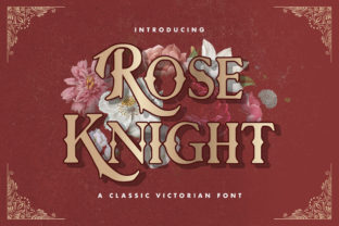 Rose Knight Blackletter Font By StringLabs 1