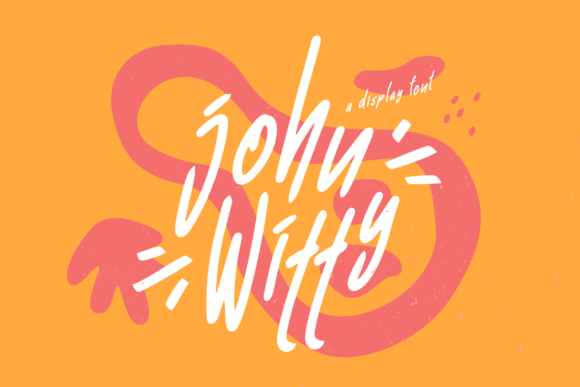 John Witty Display Font By febryan.satria1