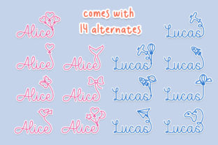 Alice Script & Handwritten Font By Nirmala Creative 2