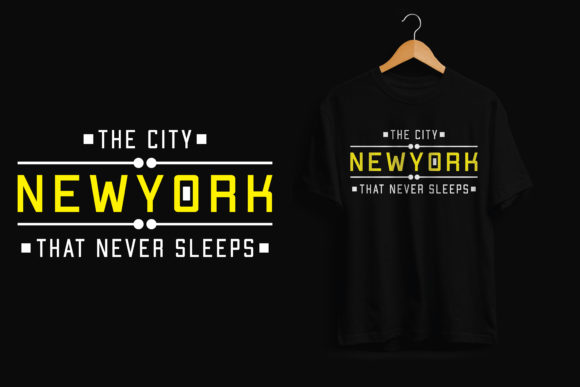 T Shirt Design the City New York Graphic T-shirt Designs By Crestu1410