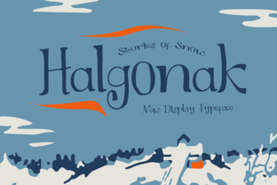 Halgonak Display Font By Jetsmax Studio 1