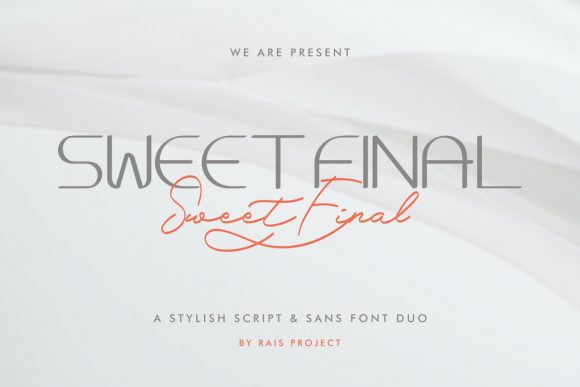 Sweet Final Script & Handwritten Font By RaisProject