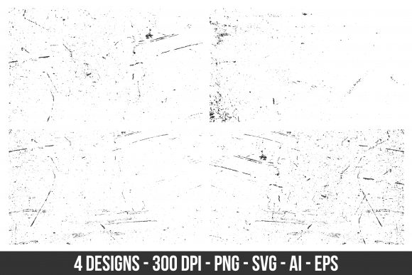 Grunge Texture Clipart Set. Grafik Papier Texturen Von Creativeclipcloud