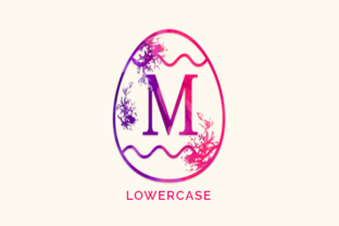 Easter Eggs Decorative Font By utopiabrand19 2