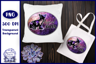 Magical Vibes Sublimation - Witchcraft Graphic Crafts By KayrativeDigitalKreations 2