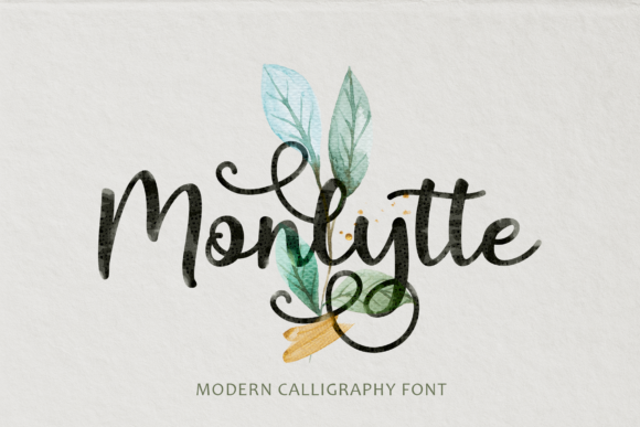 Monlytte Script & Handwritten Font By RT Studio