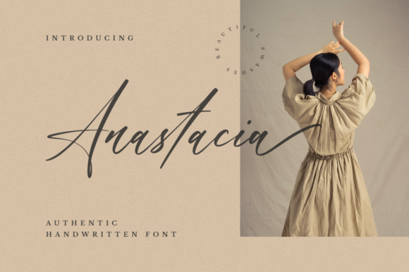 Anastacia Script & Handwritten Font By Bekeen.co