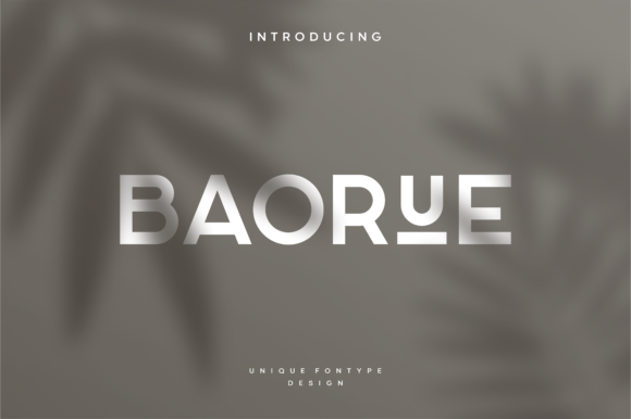 Baorue Sans Serif Fonts Font Door garismantra