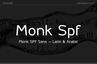 Monk Sans Serif Font By S6 Foundry 1
