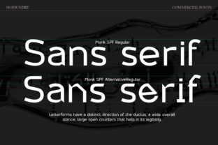 Monk Sans Serif Font By S6 Foundry 8