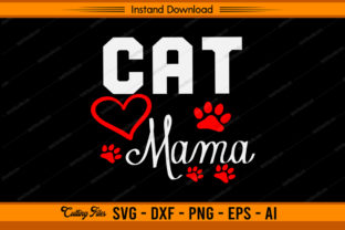 Cat Mama - Design Graphic Crafts By sketchbundle 1