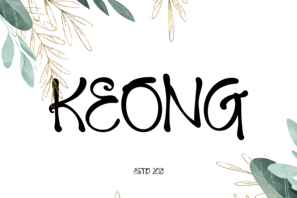 Keong Script & Handwritten Font By Grontype