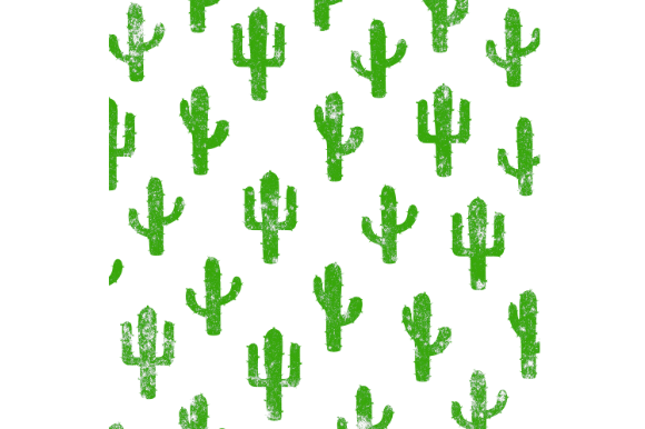 Cactus Pattern, Cactus Digital Paper Graphic Patterns By rayan
