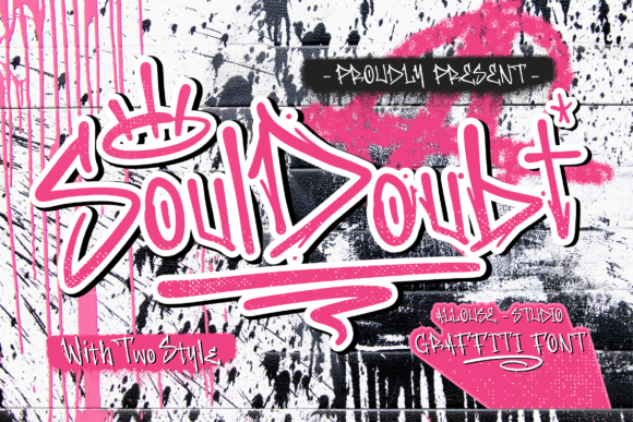 Soul Doubt Display Font By allouse.studio