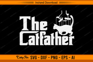 The Catfather Gráfico Manualidades Por sketchbundle 1
