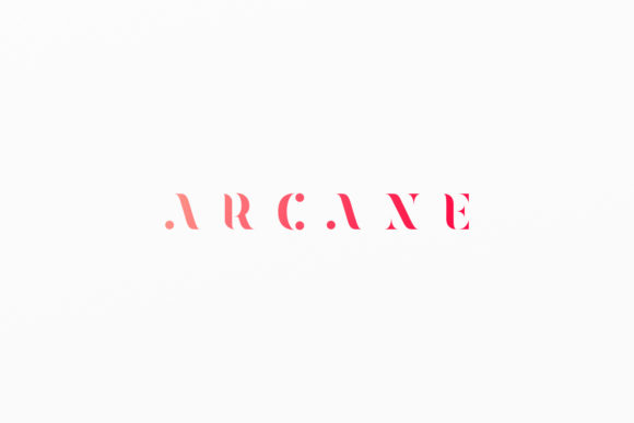 Arcane Display Font By v.derkach.work