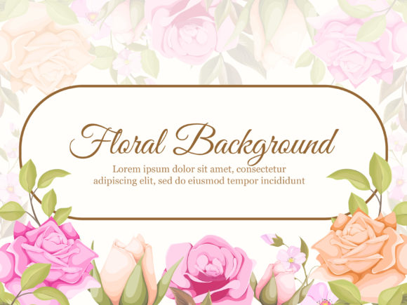 Wedding Banner Background Floral Design Graphic Backgrounds By lukasdediz