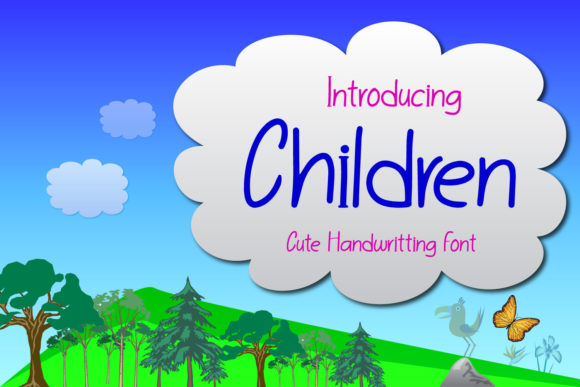 Children Script & Handwritten Font By Mahesa Design