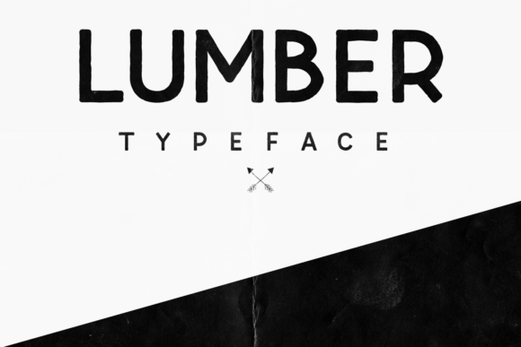 Lumber Display Font By v.derkach.work