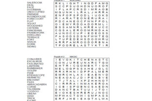 200 Word Search Puzzles 8.5x11 KDP V 5 Illustration Intérieurs KDP Par Seven Elephant 2