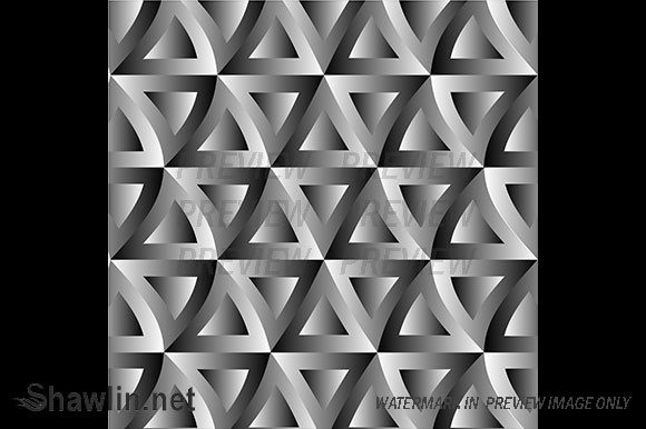 Optical Illusion with Triangles Illustration Fonds d'Écran Par shawlin