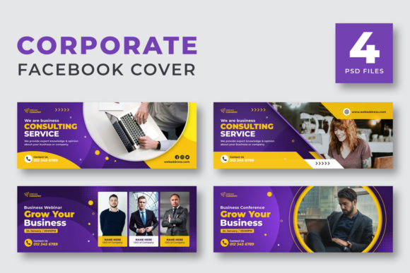 Corporate Facebook Cover Web Banner Graphic Websites By Craft Things