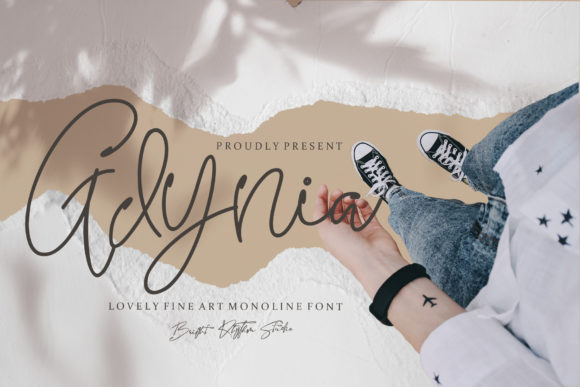 Gdynia Script & Handwritten Font By brightrhythmstudio