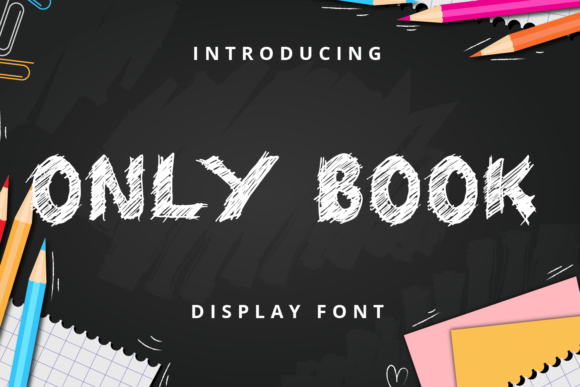 Only Book Display Font By Planetz studio