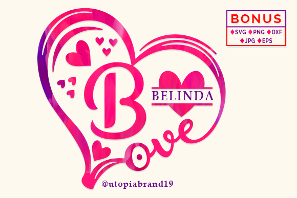 Belinda Monogram Decorative Font By utopiabrand19