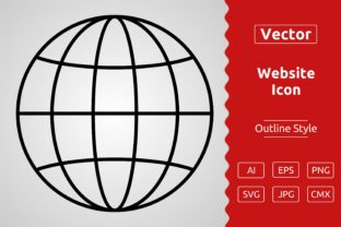 Vector Website Outline Icon Design Graphic Icons By Muhammad Atiq