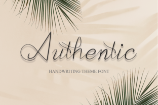Authentic Script & Handwritten Font By erik studio 1