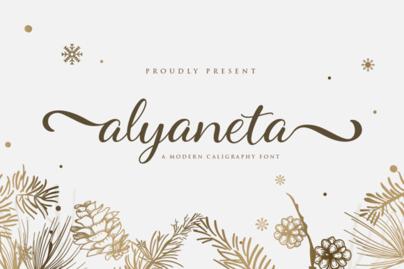 Alyaneta Script & Handwritten Font By fanastudio