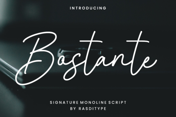 Bostante Script & Handwritten Font By RasdiType