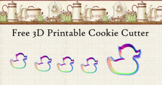 Free 3D Printable Cookie Cutter