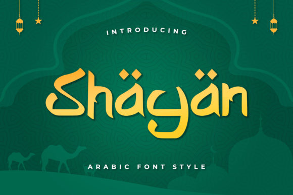 Shayan Display Font By TypeFactory