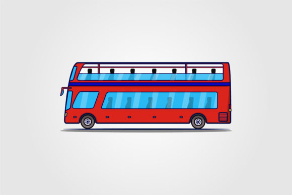 Colorful Bus Logo Vector Illustration De Illustration Modèles Graphiques Par ikershandy