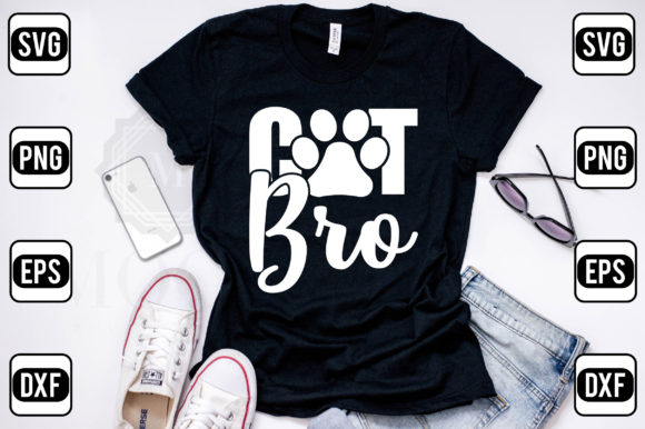 Cat Bro Graphic Crafts By Crafthill260