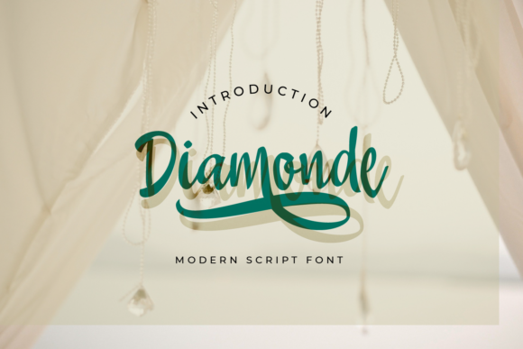 Diamonde Script Fonts Font Door Nico Muslib