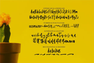 Galiley Script & Handwritten Font By Vunira 6