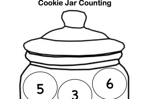 Cookie Jar Counting! Grafik Vorschule Von Lory's Kindergarten Resources!