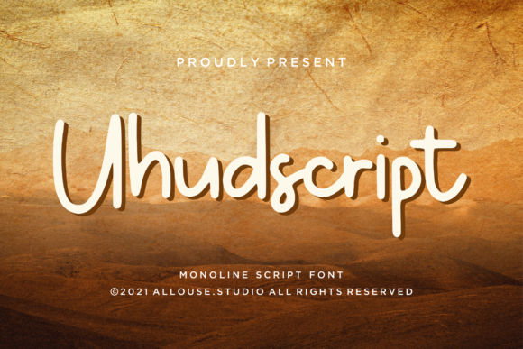Uhudscript Script & Handwritten Font By allouse.studio