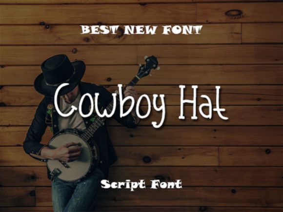 Cowboy Hat Script & Handwritten Font By scriptstrategy