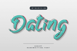 Dating Script & Handwritten Font By Productype 1