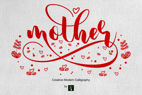 Mother Fuentes Caligráficas Font By Infontree