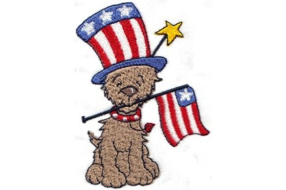 Sassy Patriotic Bella Independence Day Embroidery Design By Sew Terific Designs