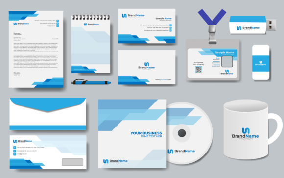 Corporate Brand Identity Design Graphic Graphic Templates By armanmojumdar49