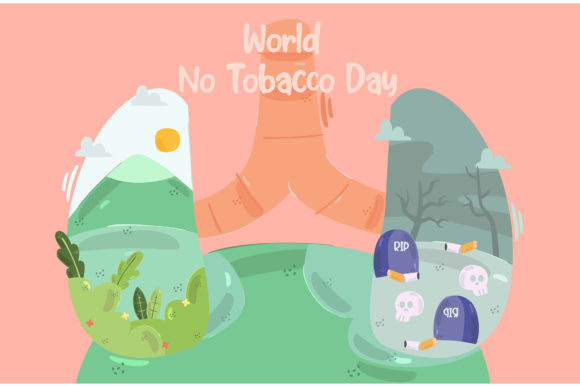 World No Tobacco Day Illustration (4) Graphic Illustrations By april_arts