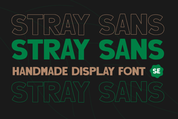 Stray Sans Display Font By No Feeling Studio