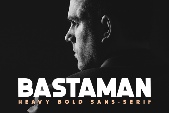 Bastaman Display Font By Mofr24 Studio