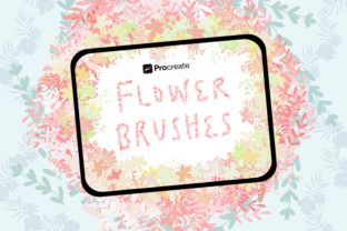 Procreate Flower Brush Graphic Brushes By Jyllyco 6